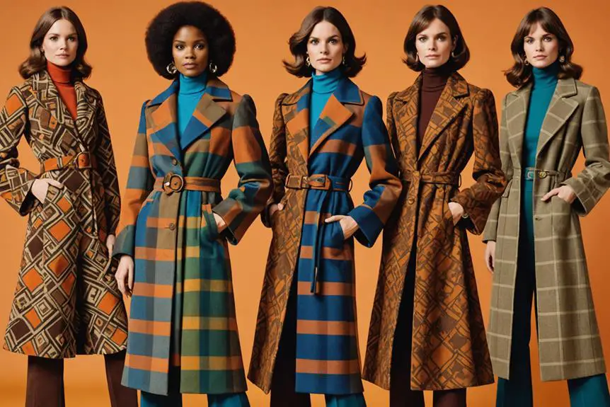 1970s fashion coat styles