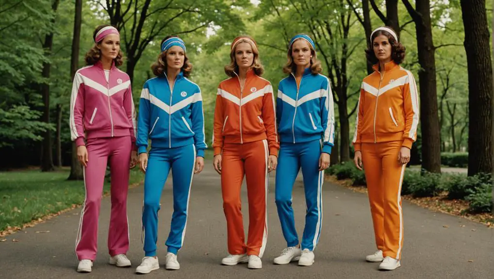 Women’s Tracksuits in the 1970s