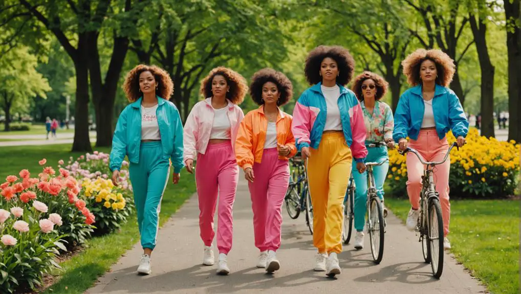 Women’s Joggers in the 1980s