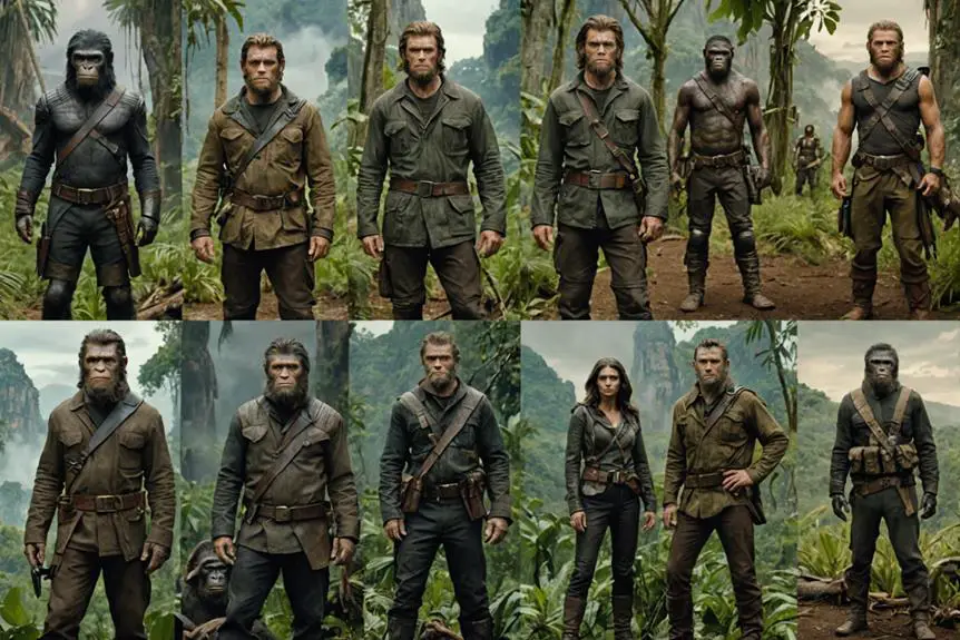Planet of the Apes Movie Outfits