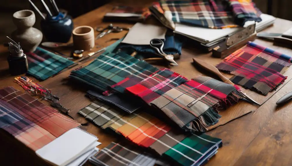 bespoke tartan design choices