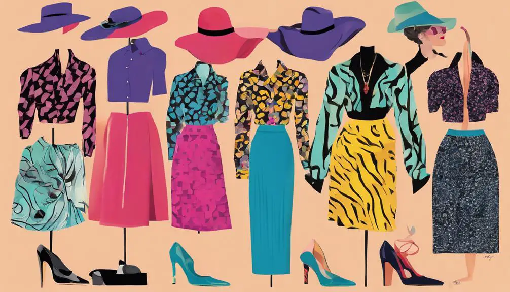 bold eclectic glamorous fashion