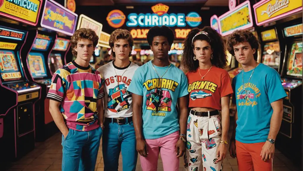 Men’s T-Shirts in the 1980s