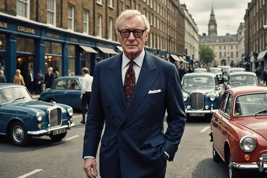 Michael Caine’s Iconic Fashion Moments