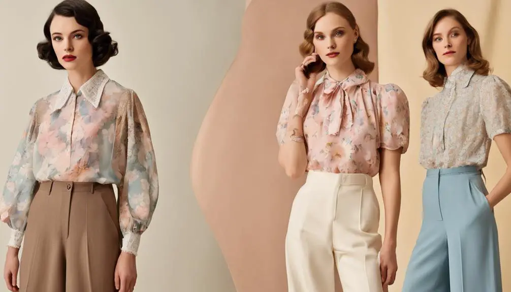 casual and formal blouses