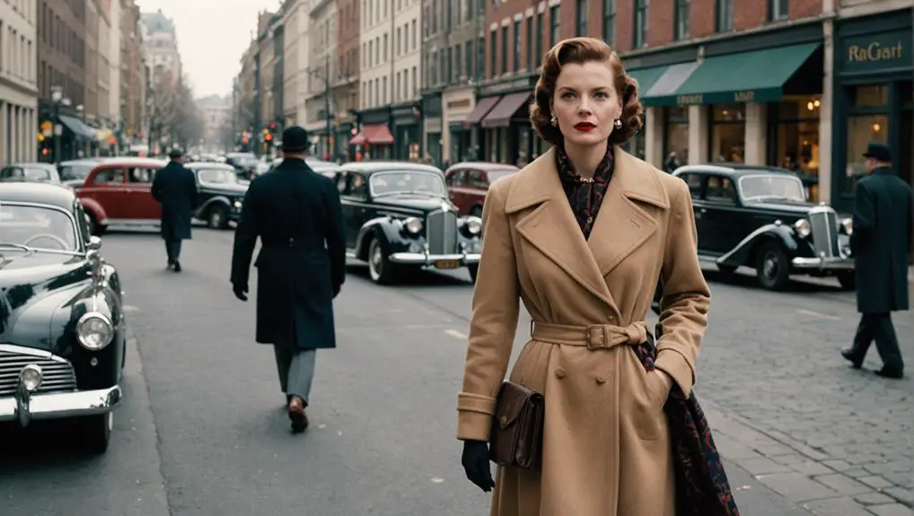 Women s Wrap Coats in the 1940s Vintage Clothing Guides