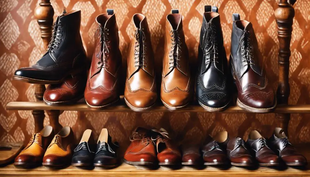 classic 1950s footwear style