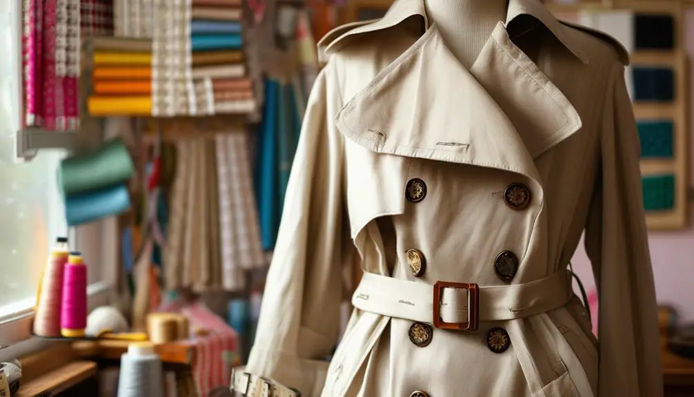 How to Tailor a Vintage Trench Coat