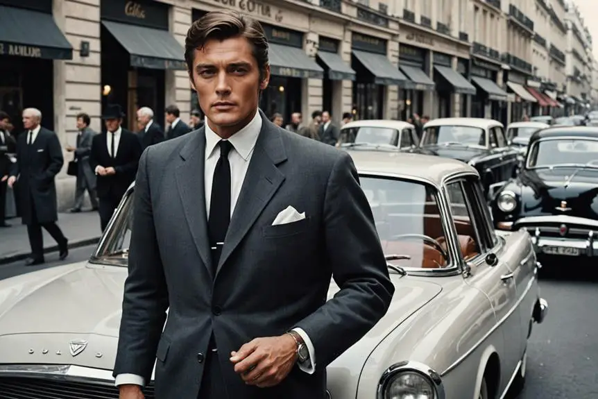 Alain Delon’s Iconic Fashion Moments