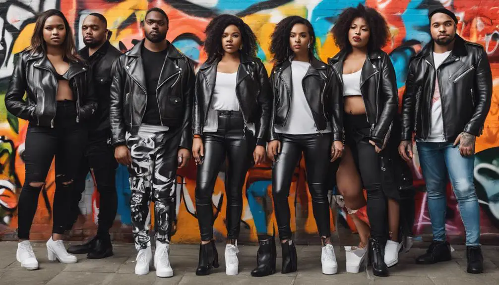 diverse leather fashion inclusion