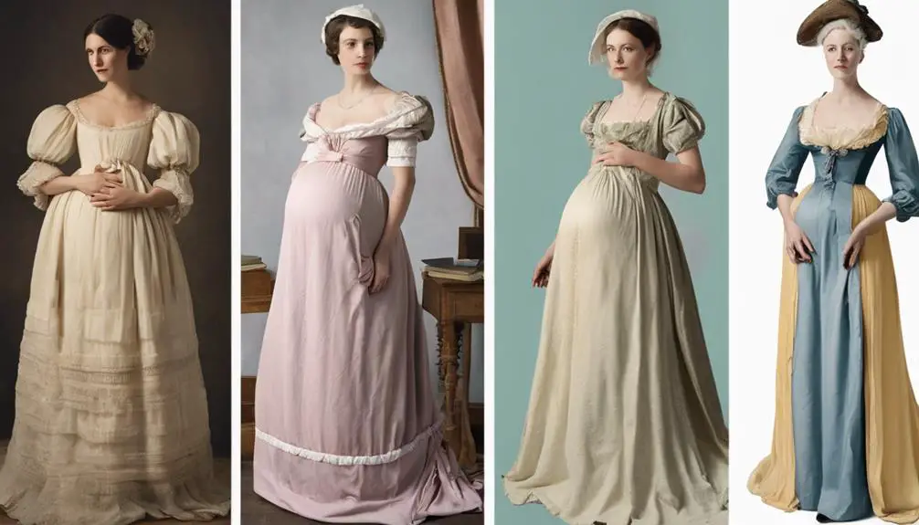 evolution of maternity fashion