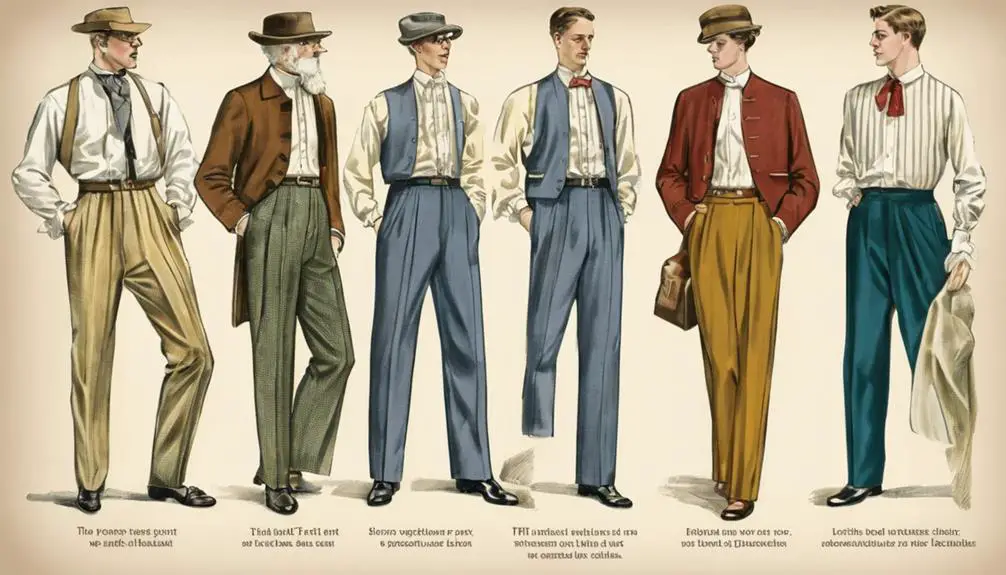 evolution of pants fashion