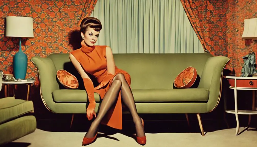 evolution of seamed stockings