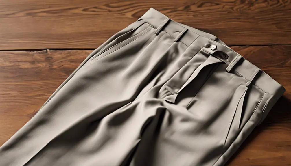 flat front pants explained