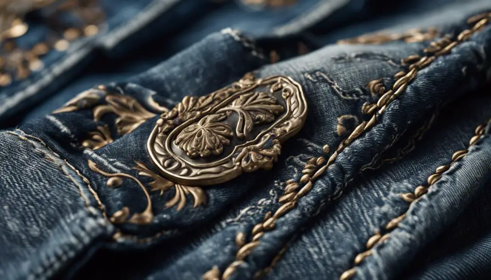 high quality denim craftsmanship details