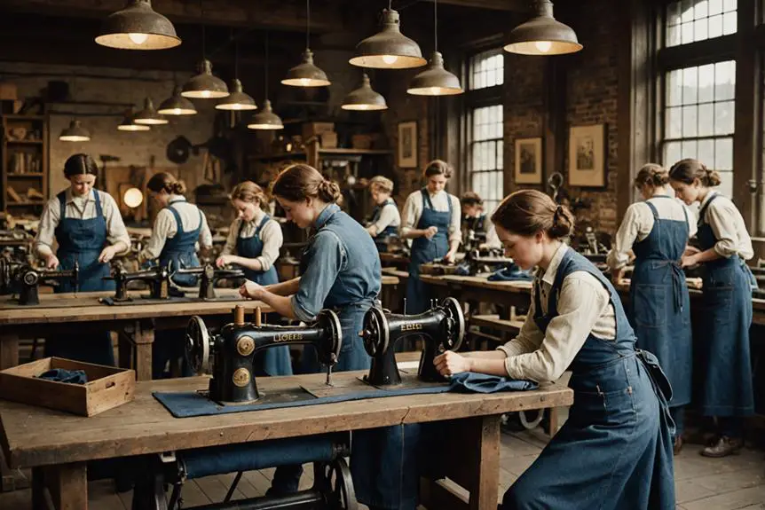 history of lee jeans