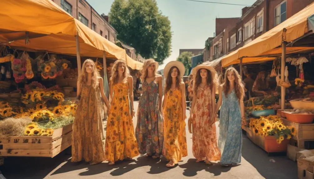 history of maxi dress
