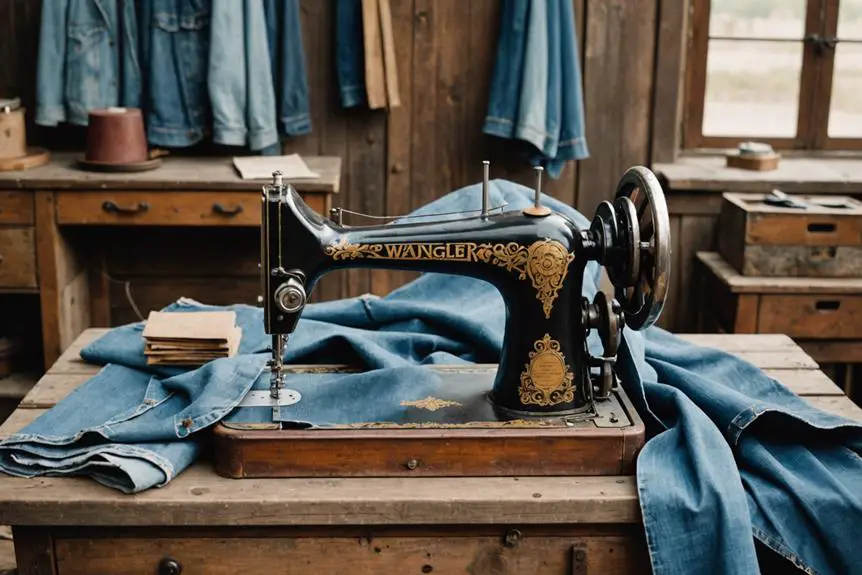 history of wrangler jeans