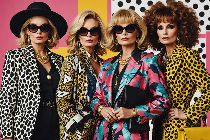 Absolutely Fabulous TV Show Outfits