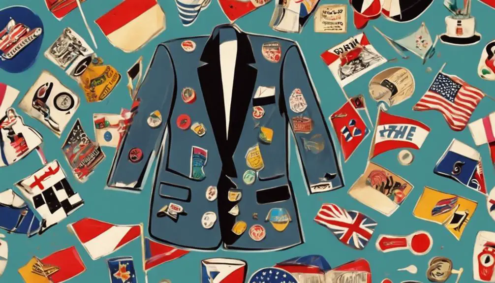 lapel pins historical significance explained