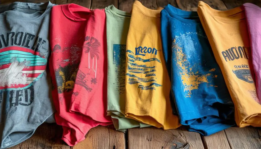 selecting vintage tee styles