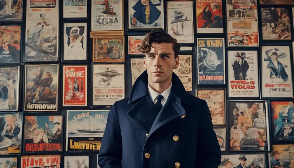 stylish outerwear in media