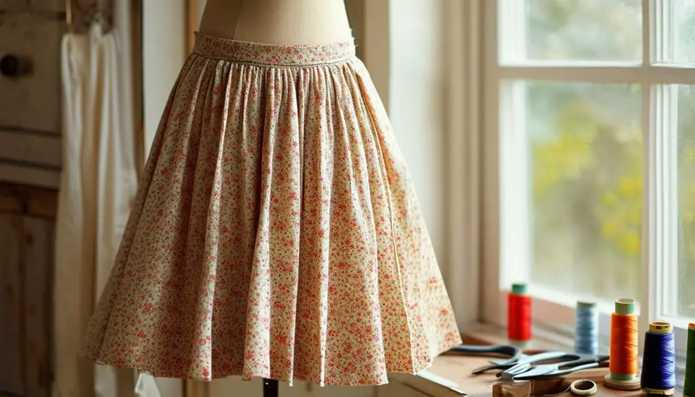 How to Tailor a Vintage A-Line Skirt