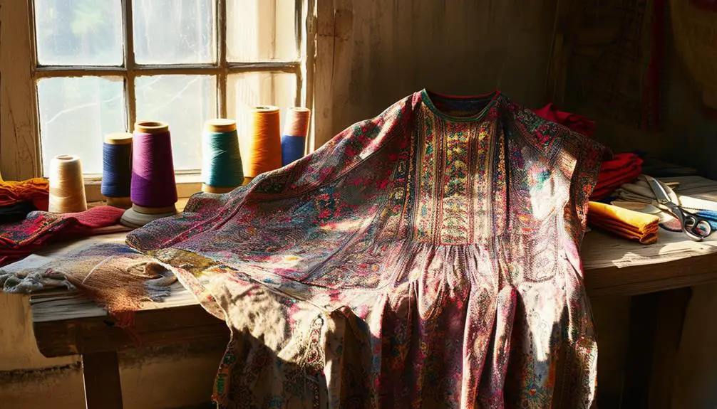 How to Tailor a Vintage Bohemian Tunic