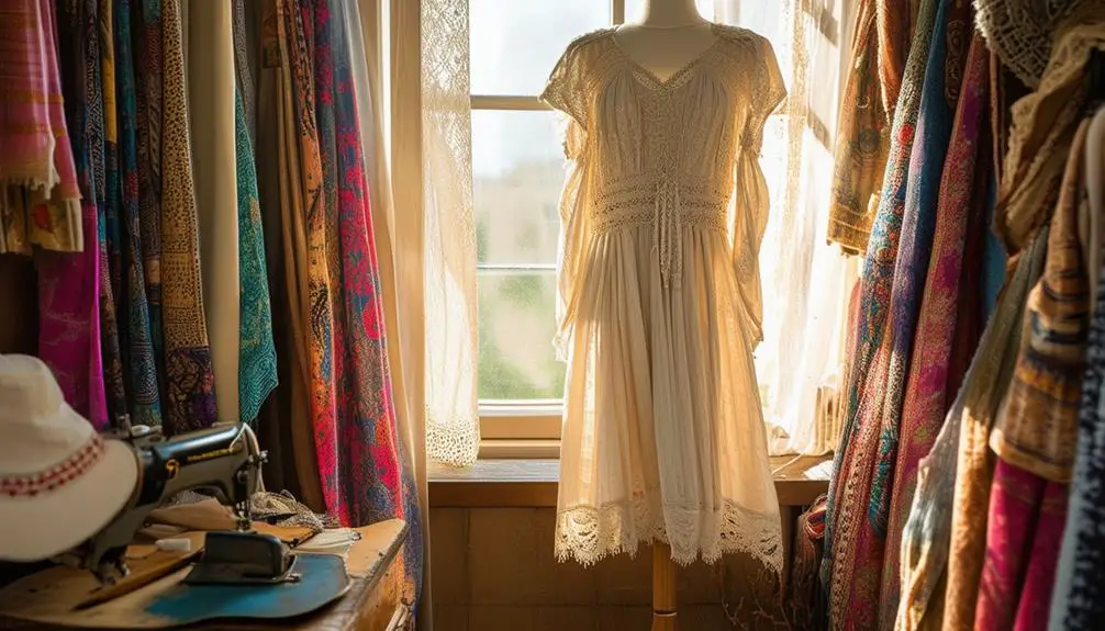 How to Tailor a Vintage Boho Dress