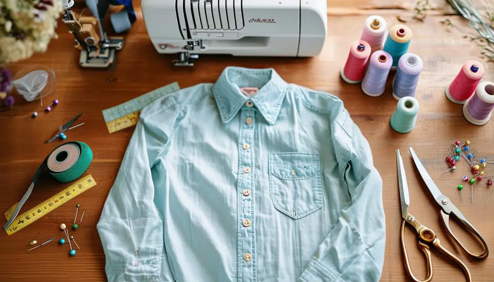 How to Tailor a Vintage Button-Down Shirt
