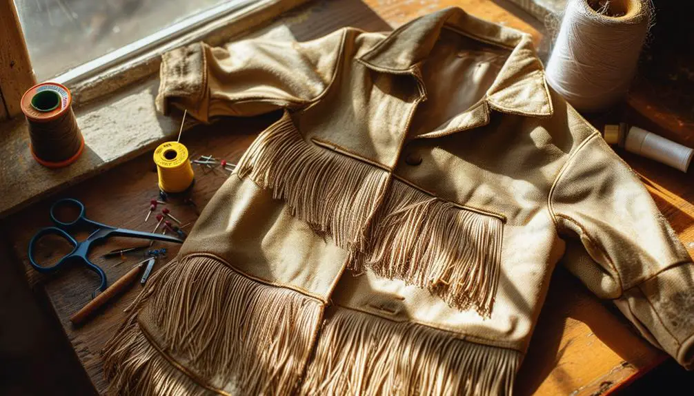 How to Tailor a Vintage Fringe Jacket