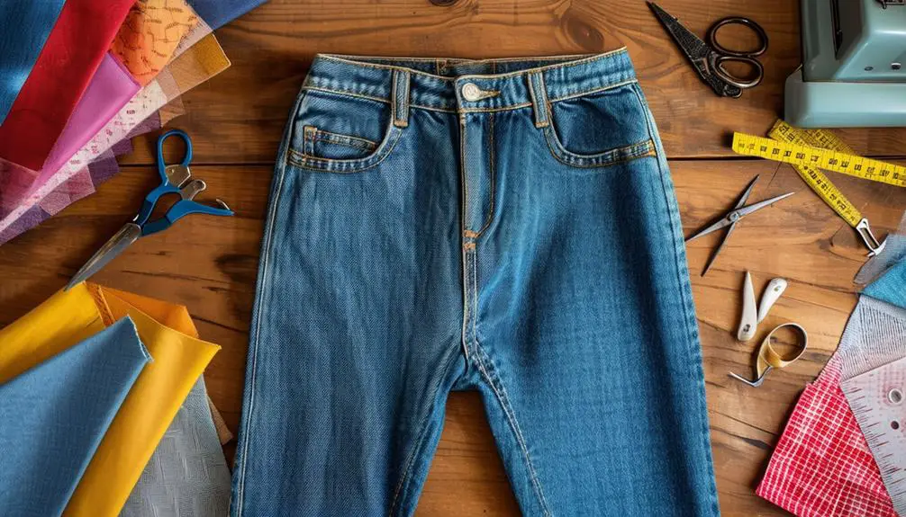 How to Tailor a Vintage High-Waisted Jeans
