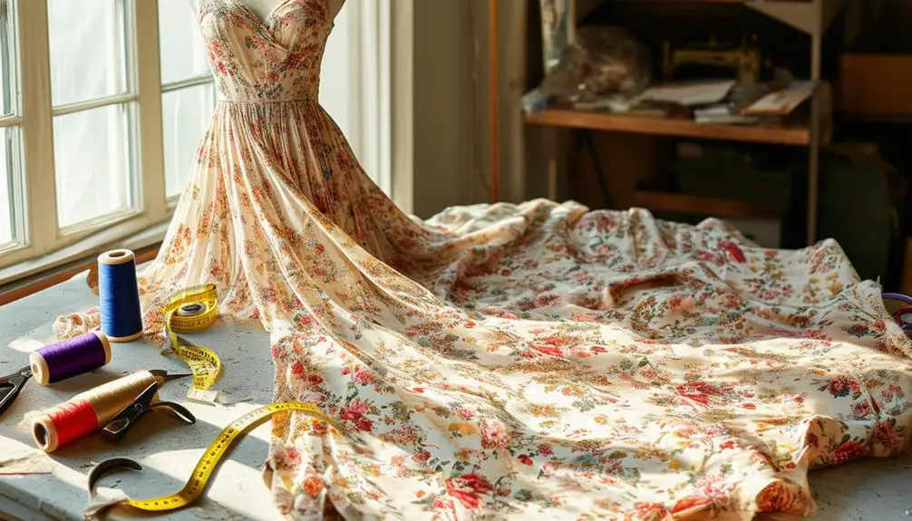 How to Tailor a Vintage Maxi Dress