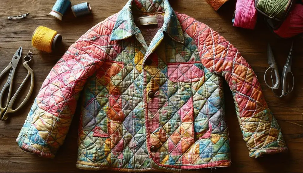 How to Tailor a Vintage Quilted Jacket