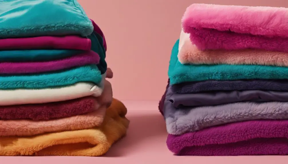 textile selection and options
