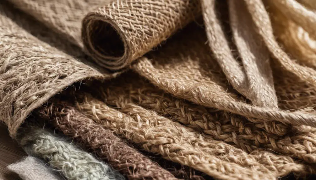 various jute fabric types