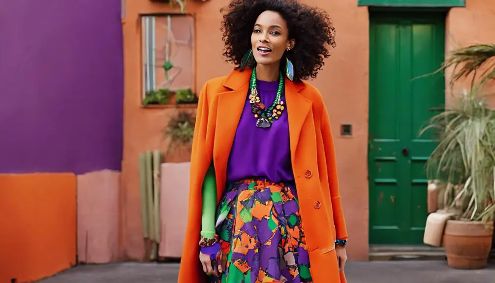 vibrant hues for expression