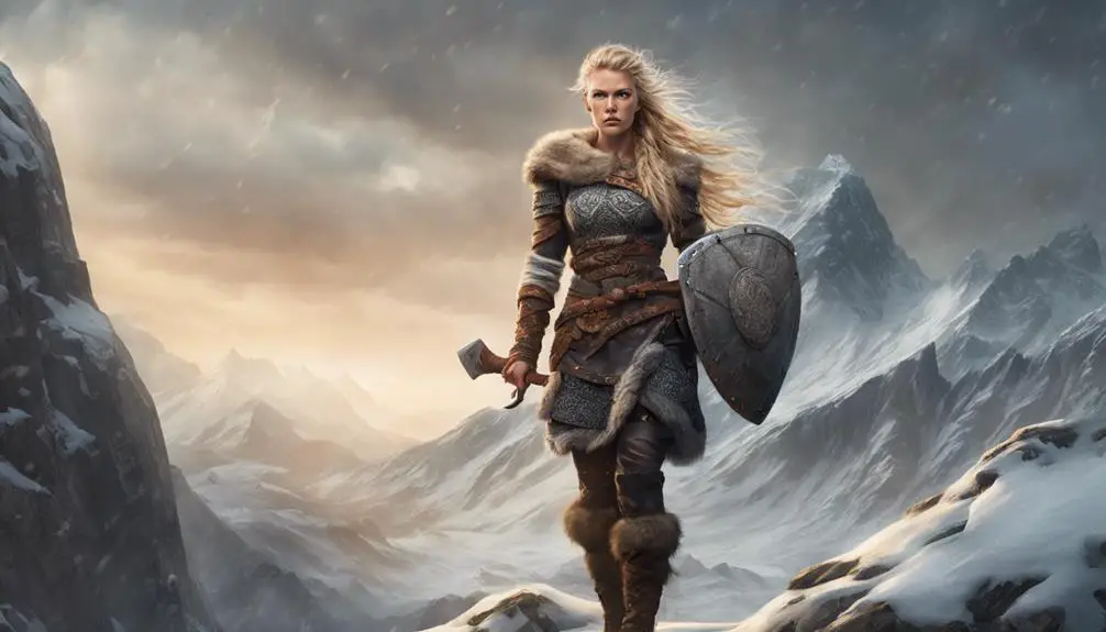 viking warrior dress style