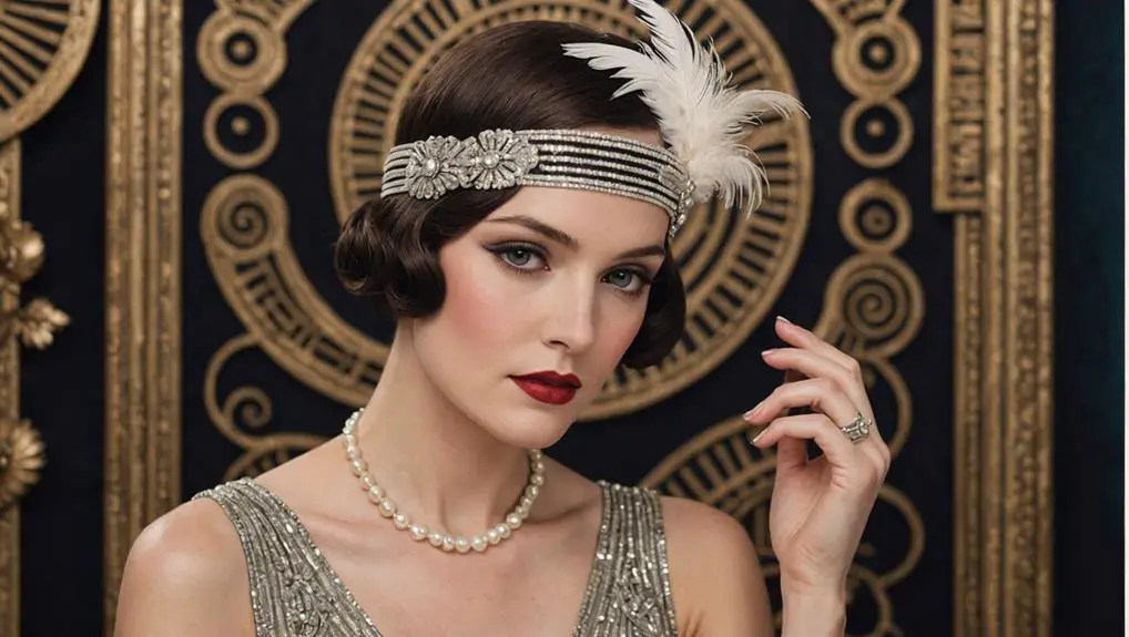 Women’s Flapper Headpieces in the 1920s