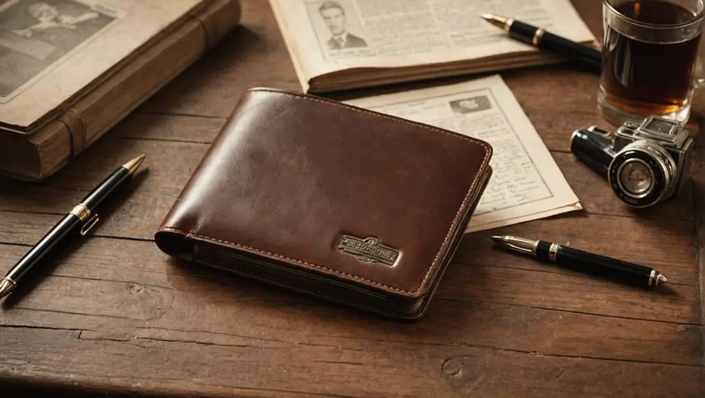 Men’s Leather Wallets in the 1940s