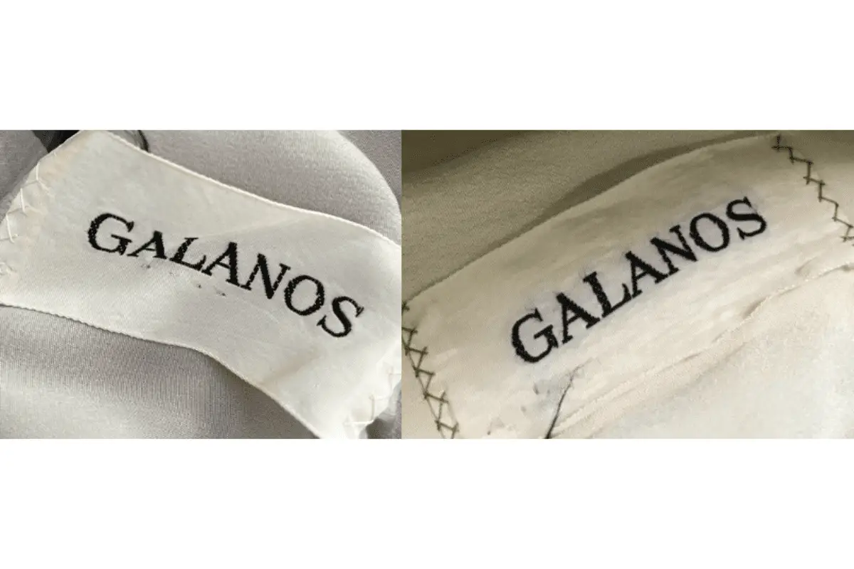 1950s Galanos tags