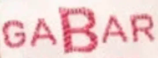 1950s to 1970s Gabar logo