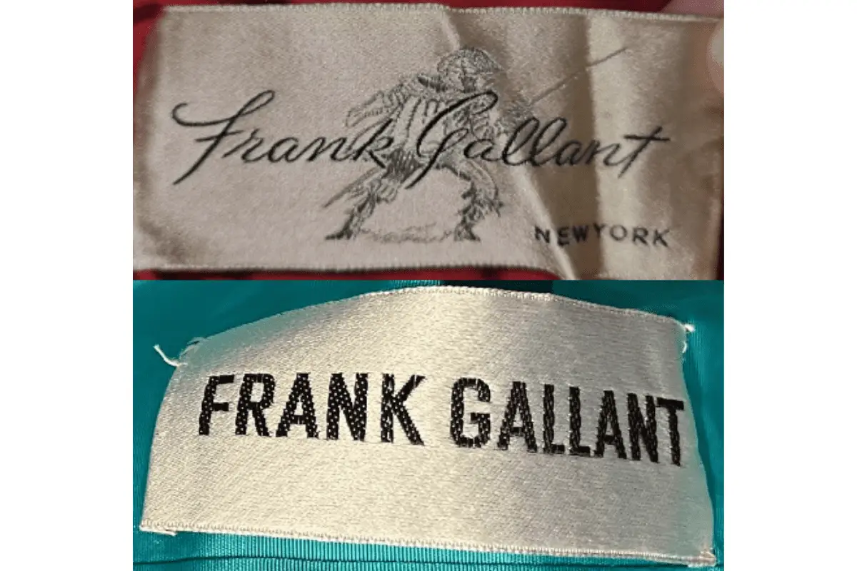 1960s Frank Gallant tags