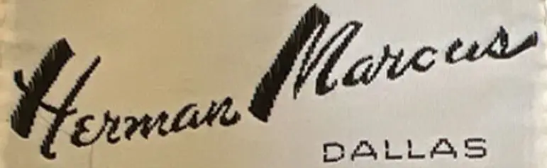 1960s to 1980s Herman Marcus logo