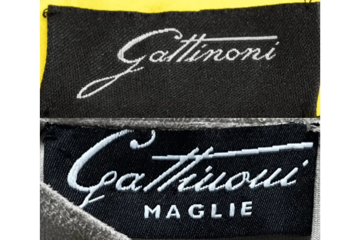 1970s Gattinoni tags