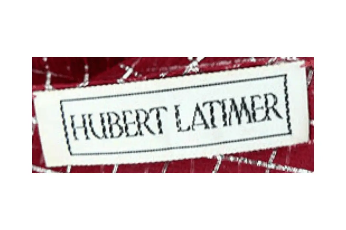 1980s Hubert Latimer tags