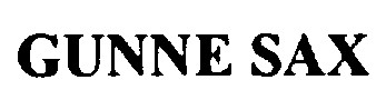 1980s to 1990s Gunne Sax logo