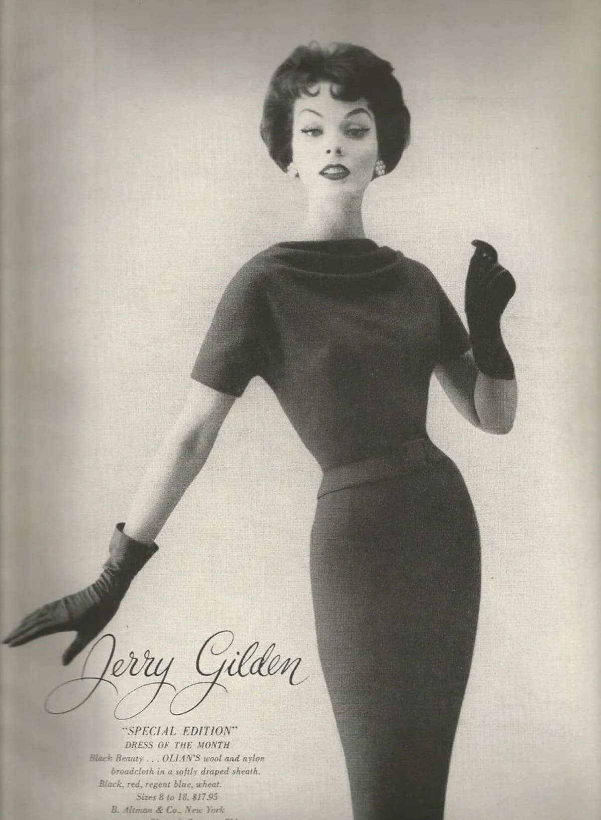 50s Jerry Gilden Advert