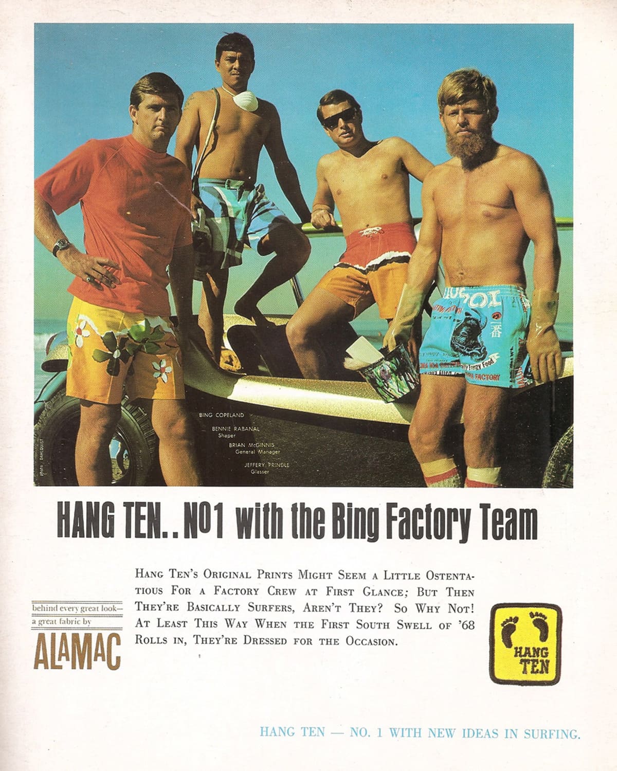 Old Hang Ten Advert