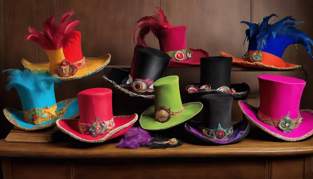 distinctive vintage hat collection